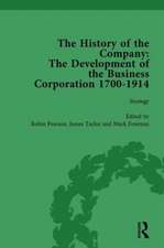 The History of the Company, Part I Vol 3: Development of the Business Corporation, 1700-1914