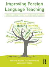 Improving Foreign Language Teaching: Towards a research-based curriculum and pedagogy