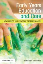 Early Years Education and Care