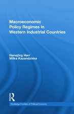 Macroeconomic Policy Regimes in Western Industrial Countries