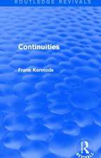 Continuities (Routledge Revivals)