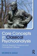 Core Concepts in Classical Psychoanalysis: Clinical, Research Evidence and Conceptual Critiques