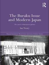 The Buraku Issue and Modern Japan: The Career of Matsumoto Jiichiro