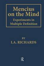 Mencius on the Mind: Experiments in Multiple Definition