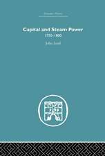 Capital and Steam Power: 1750-1800