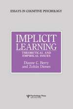 Implicit Learning: Theoretical and Empirical Issues