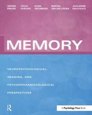 Memory: Neuropsychological, Imaging and Psychopharmacological Perspectives