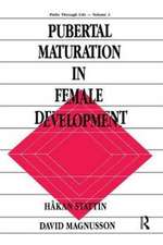 Pubertal Maturation in Female Development