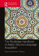 Routledge Handbook of Arabic Second Language Acquisition