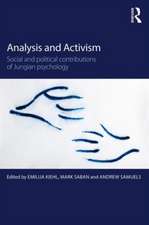 Analysis and Activism: Social and Political Contributions of Jungian Psychology