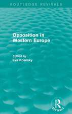 Opposition in Western Europe