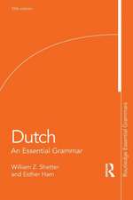 Dutch: An Essential Grammar