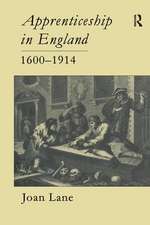 Apprenticeship In England, 1600-1914