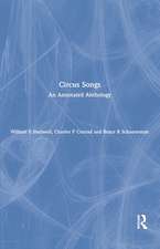 Circus Songs: An Annotated Anthology