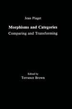 Morphisms and Categories: Comparing and Transforming