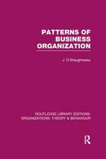 Patterns of Business Organization (RLE: Organizations)