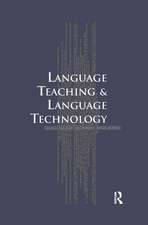 Language Teaching and Language Technology