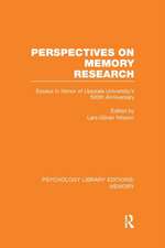 Perspectives on Memory Research (PLE:Memory)