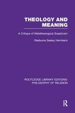 Theology and Meaning: A Critique of Metatheological Scepticism