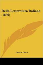 Della Letteratura Italiana (1856)