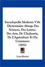 Encyclopedie Moderne V16