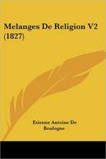 Melanges De Religion V2 (1827)