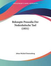 Beknopte Prosodia Der Nederduitsche Tael (1851)