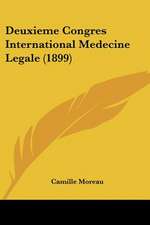 Deuxieme Congres International Medecine Legale (1899)