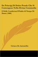 De Principj Di Dritto Penale Che Si Contengono Nella Divina Commedia