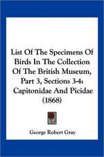 List Of The Specimens Of Birds In The Collection Of The British Museum, Part 3, Sections 3-4