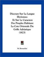 Discours Sur La Langue Illyrienne