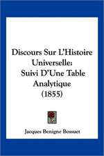 Discours Sur L'Histoire Universelle