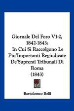 Giornale Del Foro V1-2, 1842-1843