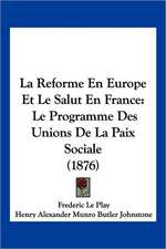 La Reforme En Europe Et Le Salut En France