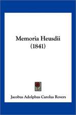 Memoria Heusdii (1841)