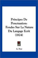 Principes De Ponctuation