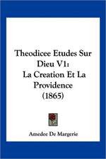 Theodicee Etudes Sur Dieu V1