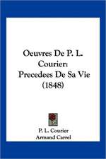 Oeuvres De P. L. Courier