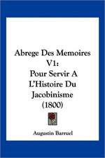 Abrege Des Memoires V1