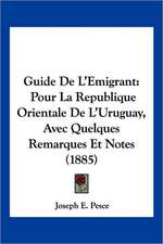 Guide De L'Emigrant
