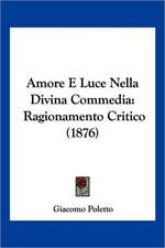 Amore E Luce Nella Divina Commedia