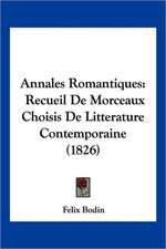 Annales Romantiques