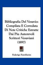 Bibliografia Del Vesuvio