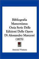 Bibliografia Manzoniana