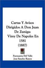 Cartas Y Avisos Dirigidos A Don Juan De Zuniga