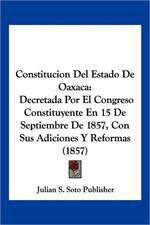 Constitucion Del Estado De Oaxaca