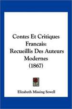 Contes Et Critiques Francais