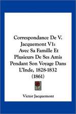 Correspondance De V. Jacquemont V1