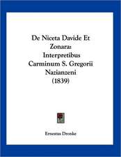 De Niceta Davide Et Zonara