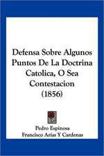 Defensa Sobre Algunos Puntos De La Doctrina Catolica, O Sea Contestacion (1856)